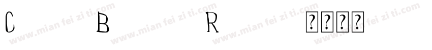 Capella Bellatrix Regular字体转换